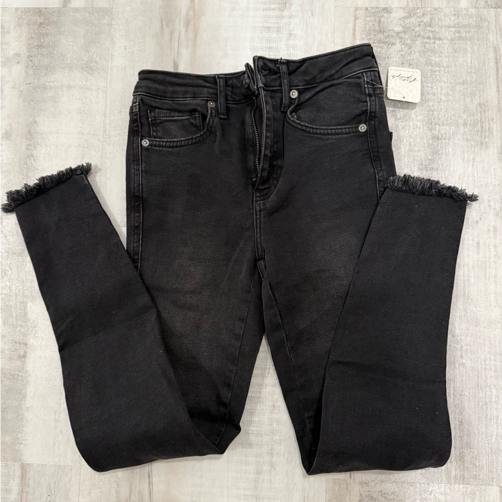 We The Free Charcoal Jean leggings